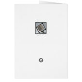 Trapped Artist's Book Installation on my desk Card (Back)