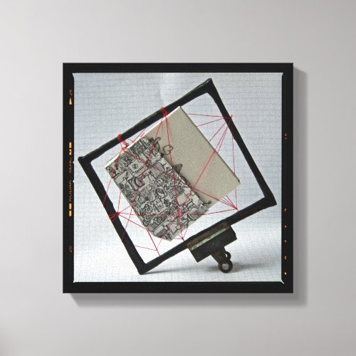 Trapped Artists Book Photography Canvas
