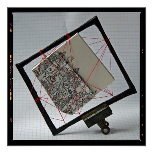 Trapped Artists Book Photography Poster