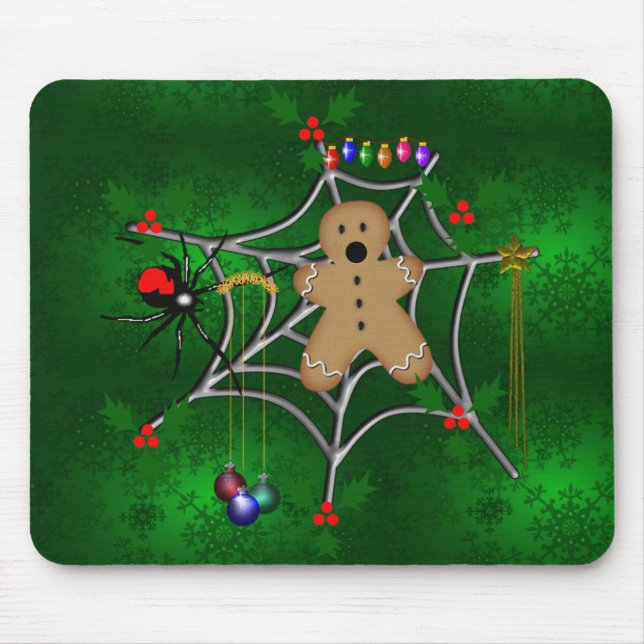 Trapped Gingerbread Mouse Pad (Front)