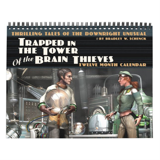 Trapped in the Tower of the Brain Thieves Calendar (Cover)