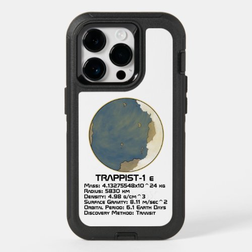 TRAPPIST_1 e Technical Data OtterBox iPhone 14 Pro Case