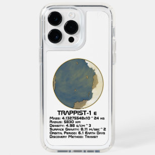 TRAPPIST-1 e Technical Data Speck iPhone 14 Pro Max Case