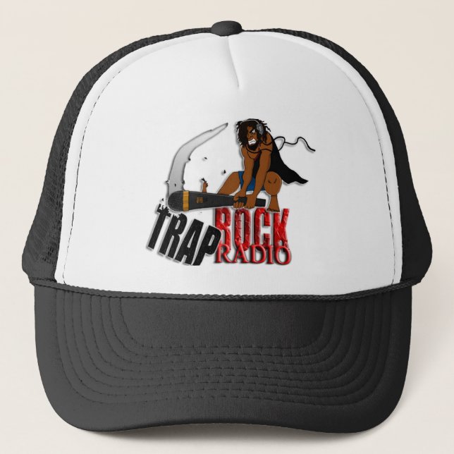 TrapRock Trucker [Snapback] Trucker Hat (Front)
