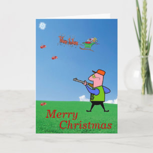 Trapshooter Christmas Card
