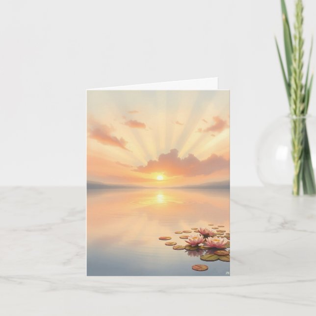 Traquil Horizons Card (Front)