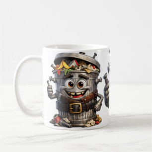 Trash Can Coffee Mug