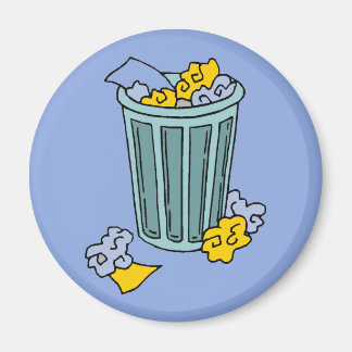 Trash Can  Icon Magnet