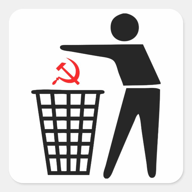 Trash Communism Sticker (Front)