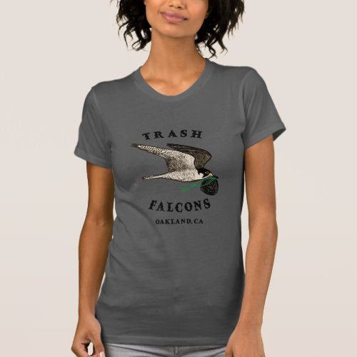 Trash Falcons Official Tee Shirt _ Grey