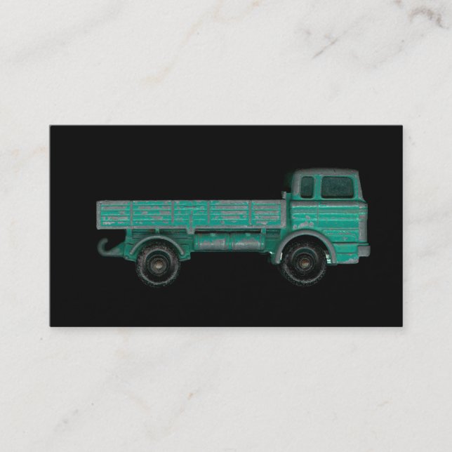 Trash garbage haulers furniture movers transport business card (Front)