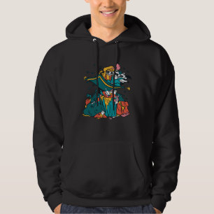 Trash garbage racoon couple cute hoodie