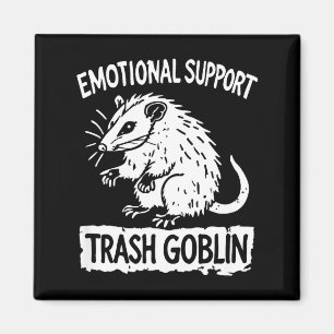 Trash Goblin Ssum Emotional Suprt Funny Meme  Magnet