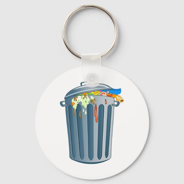 Trash Keychain (Front)