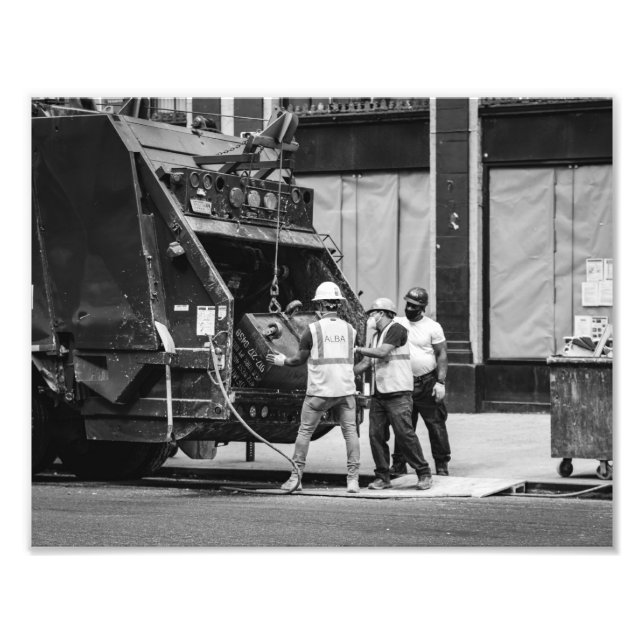 Trash Men: New York City  Photo Print (Front)