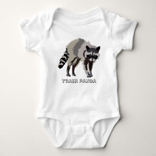 Trash Panda Baby Bodysuit