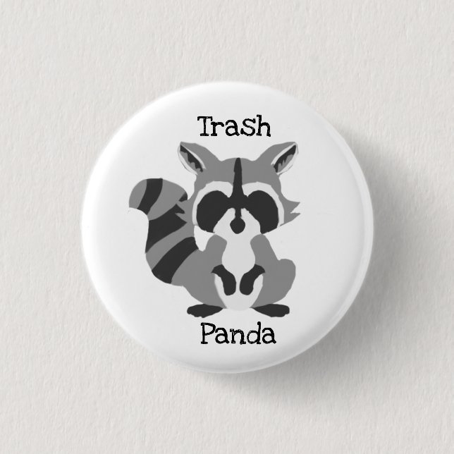 Trash Panda Button (Front)