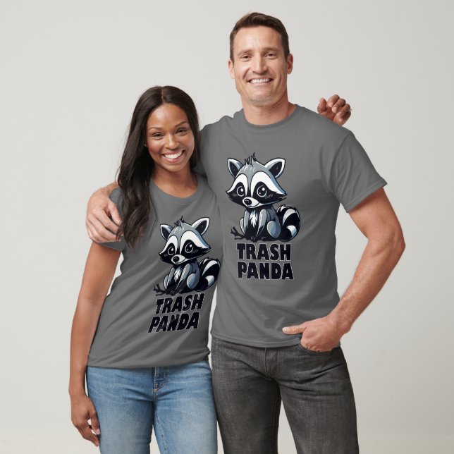Trash Panda Cute Wildlife Funny Raccoon Gifts T-Shirt (Unisex)