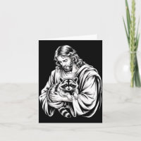 Trash Panda Jesus Raccoon Trashed Racoon Animal Ra