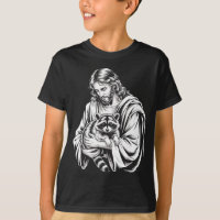 Trash Panda Jesus Raccoon Trashed Racoon Animal Ra