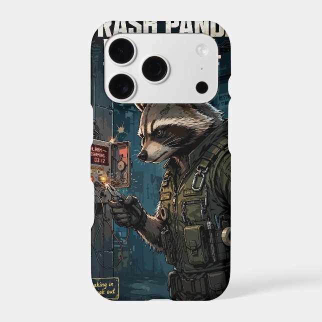 Trash Panda Protocol Iphone Case (Back)