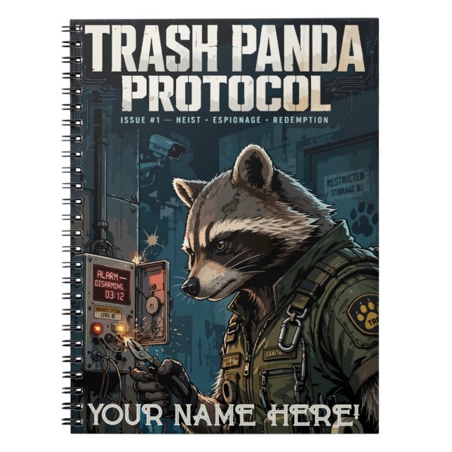 Trash Panda Protocol Notebook (Front)