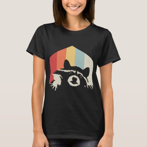 Trash Panda Raccoon Animal Retro Racoon T_Shirt