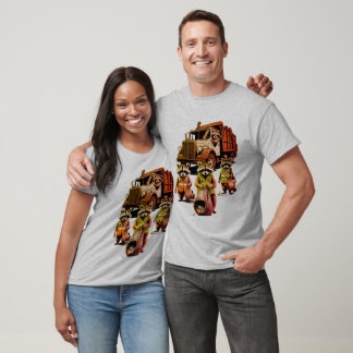Trash Pandas: The Foursome of the Pandacalypse T-Shirt