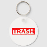 Trash Stamp Keychain