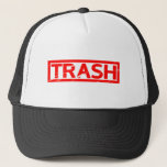 Trash Stamp Trucker Hat