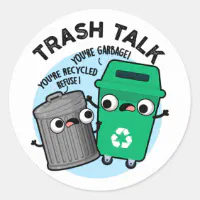 trashtalk 8' Sticker