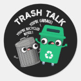 Trash Talk Logo Sticker – Trash Talk Project