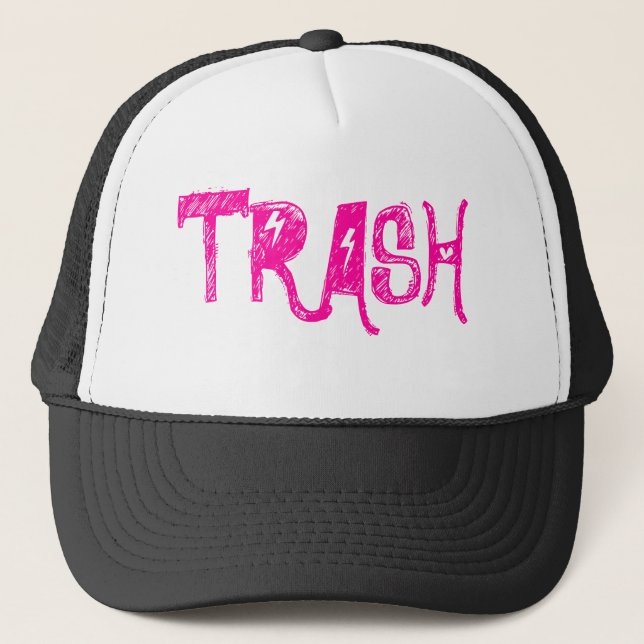TRASH TRUCKER HAT (Front)