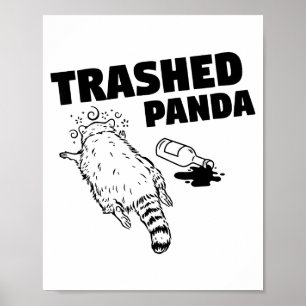 Trashed Panda  Poster