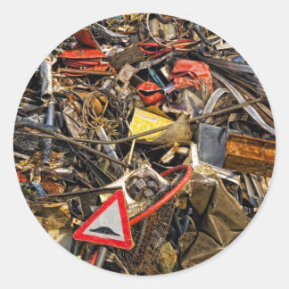Trashy! Classic Round Sticker