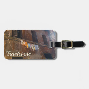 Trastevere Rome Luggage Tag