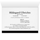 Trauerkarte (Inside Horizontal (Bottom))