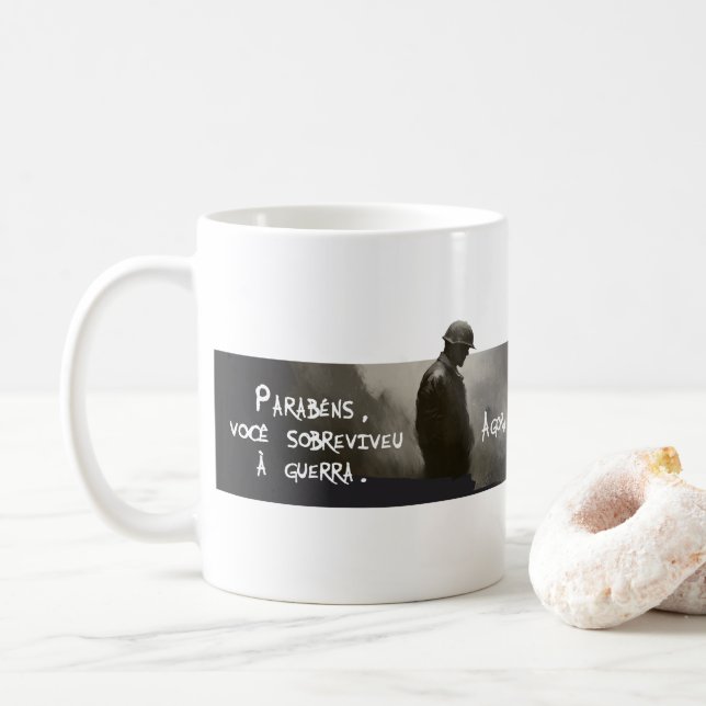 Trauma Coffee Mug (With Donut)