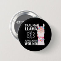 Alpaca Your Wound Badge Reel Wound Nurse Badge Reel Alpaca 