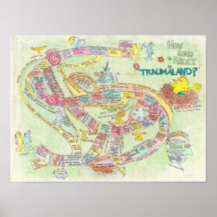Traumaland Poster Matte 16X20 