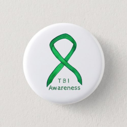 Traumatic Brain Injuries_ TBI Awareness Ribbon Pin