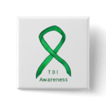 Traumatic Brain Injuries- TBI Awareness Ribbon Pin