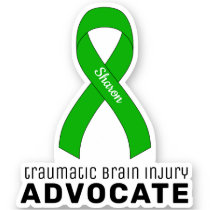 Traumatic Brain Injury Advocate Vinyl Sticker