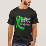 Traumatic Brain Injury Awareness Ribbon T-Shirt