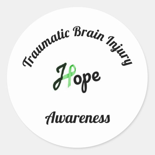 Traumatic Brain Injury Awareness Sticker