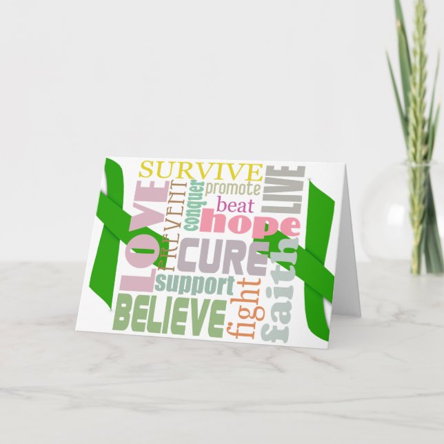 Traumatic Brain Injury Inspiration Greeting Card (Front)