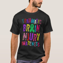 Traumatic Brain Injury Survivor Persisting TBI War T-Shirt