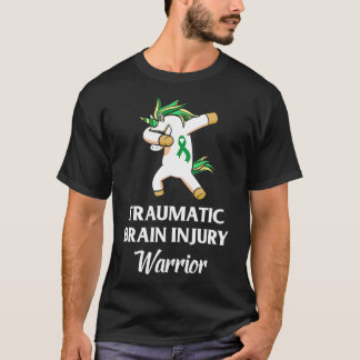 Traumatic Brain Injury Survivor Unicorn TBI Warrio T-Shirt
