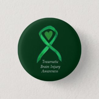 Traumatic Brain Injury (TBI) Awareness Ribbon Pin