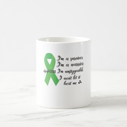 Traumatic Brain Injury Warrior TBI Awareness Gifts Coffee Mug
